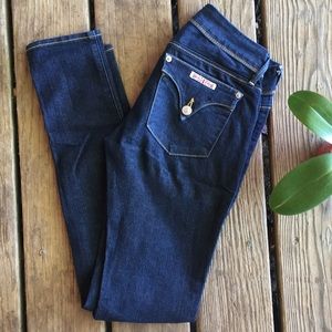 Hudson Collin midrise skinny jeans